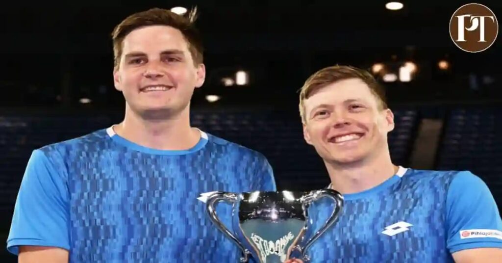 Henry Patton and Harry Heliovaara wont the Australian Open 2025 Men's Doubles.